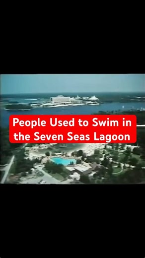 Did you know guests used to swim in Disney World’s Seven Seas Lagoon? #disney #disneyworld