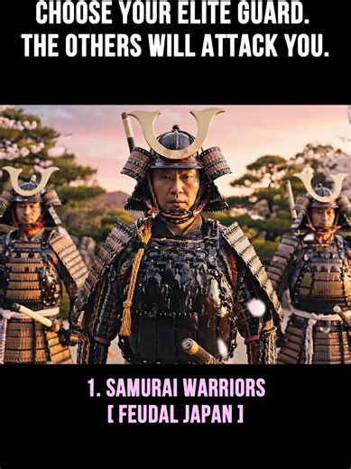 Which Elite Guard Would You Choose? #ancienthistory #warriors #ancientweapons #civilizations #aiart