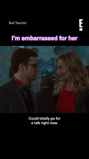 I wouldn't be able to recover from this 🫣 Watch Bad Teacher on E! | E! Entertainment