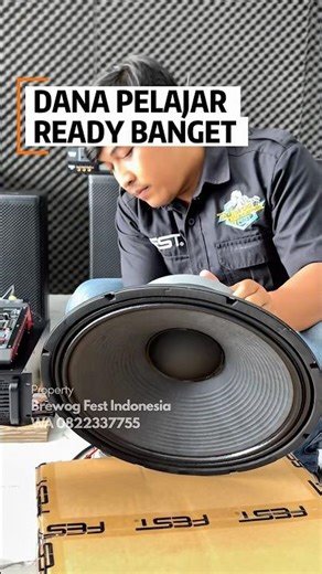 15 inch spek subwoofer rumahan budget dana pelajar🤭🔥 #brewogfestindonesia