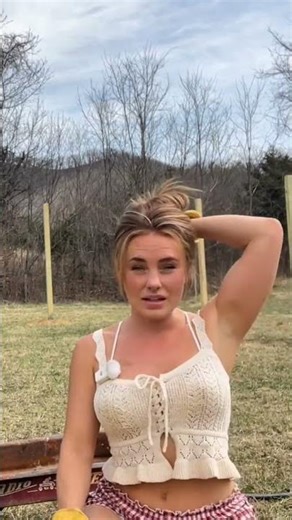 Girl Builds Deer Proof Garden Fence_ Spring at the Farm_... #Shorts #emmyrossumi