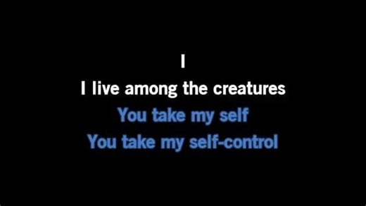 Karaoke Self Control - Raf - CDG, MP4, KFN - Karaoke Version