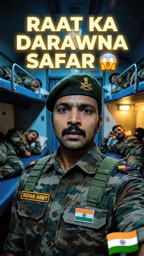 😱🔥“Train Me Army Life | Real Journey Inside Bogie” #shorts