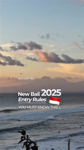 Helicopter Tours and Charters. Above and Beyond Bali. on Instagram: "✈️ New Bali Entry Rules from Sept 1, 2025 – Save This! What’s changed: 📌 Before: multiple forms, paper slips, long airport queues 📌 Now: One digital form (All Indonesia Arrival Card) replaces all immigration, customs, health & quarantine declarations How it works: 1️⃣ Fill out the form online within 72 hours before arrival (~2.5 min) → get your QR code 2️⃣ Pay Bali Tourism Levy online → get your voucher 3️⃣ Get Visa on Arriva