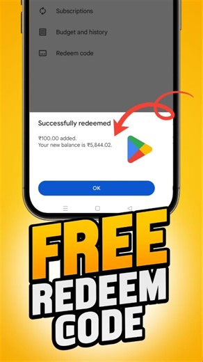 Free Redeem Code | Google Play Store Redeem Code | How to Get Free Redeem Codes 2026 #redeemcode