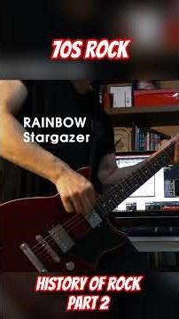 History of Rock 70s #shorts #rockhistory #70srock