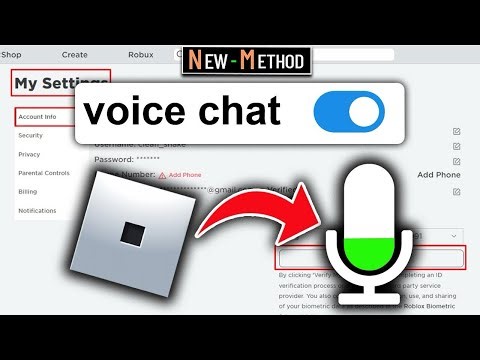 VOICE CHAT ENABLER ROBLOX | Works in 2025!!