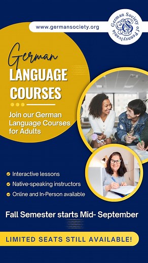 If you can say this tongue twister perfectly… you probably don’t need German lessons 😏. BUT if you’re struggling (like most of us 😂), it might be time to join our German Language Courses starting mid-September! 🇩🇪 ✨ Interactive lessons ✨ Native-speaking instructors ✨ Online & In-Person options 👉 Limited seats still available — sign up today at www.germansociety.org or visit the link in Bio. #LearnGerman #GermanSocietyPA #TongueTwister #ZungenbrecherChallenge #LanguageLearning #germansociety
