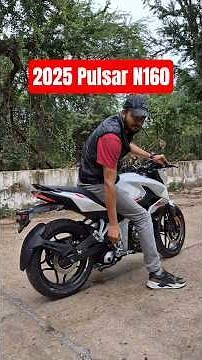 2025 Pulsar N160 Dual Channel ABS & Single Seat #2025N160 #pulsarn160