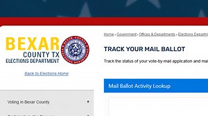Bexar County launches tool to track your mail-in ballot