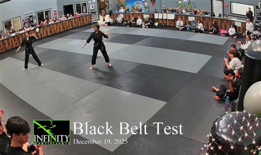 A sword demonstration is a masterclass in focus. The martial artist and the blade become a single, fluid entity. Check out Excalibur! | Infinity Martial Arts Middleton