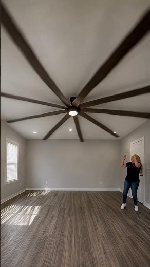 Installed 🔨 my new ceiling fan 🪭 from ‪@HomeDepot‬