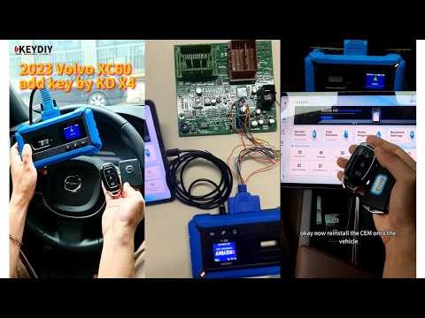 How to Add 2023 Volvo XC60 Smart Key with Keydiy KD-X4- OBDII365