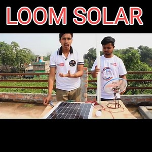 Here's our 50-watt solar panel, your environmentally friendly energy solution. https://www.loomsolar.com/collections/loom-solar-panel/products/loom-solar-panel-50-watt-mono-crystalline | Loom Solar
