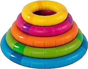 Fat Brain Toys Tinker Rings Baby Toys & Gifts for Ages 2 to 3