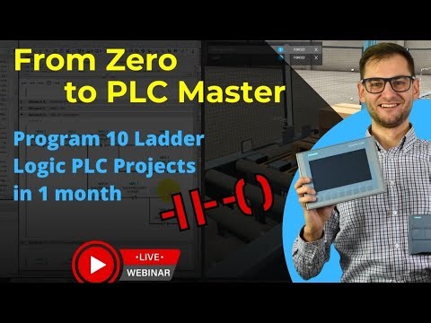 Zero to Master: 10 Ladder PLC Programming Projects with Specialists