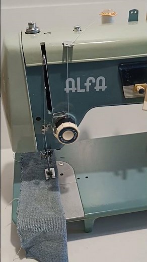COMO ENHEBRAR LA MAQUINA DE COSER ALFA 109