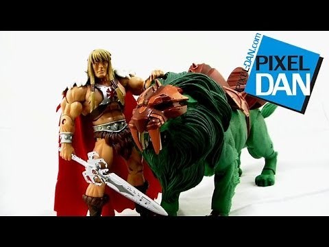 Masters of the Universe Classics Battle Lion Figure Video Review