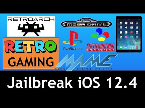 iPad mini 2 iOS 12.4 Jailbreak What can you do? Retroarch Retro Games emulators