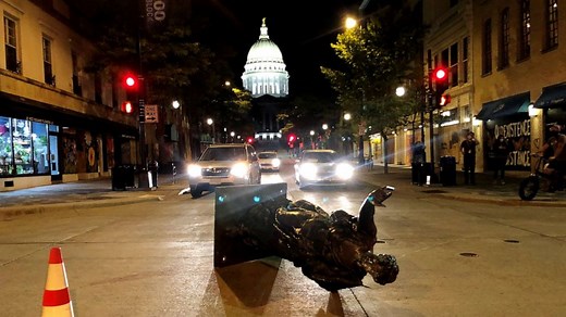 Protests in Wisconsin escalate overnight