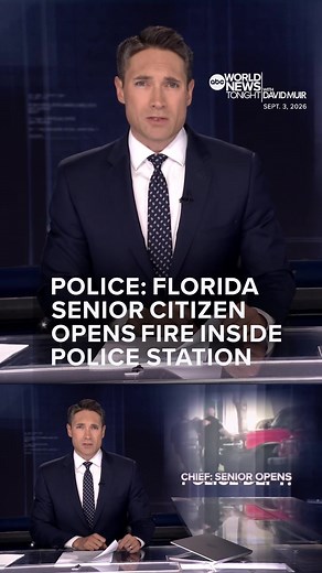 Authorities in Florida say 70-year-old woman walked into a police station lobby in Port Orange and opened fire. No one was hurt, except for the suspect who was shot and wounded by responding officers. Matt Rivers has more on the harrowing scene. #police #shooting #abcnews #abcworldnewstonight