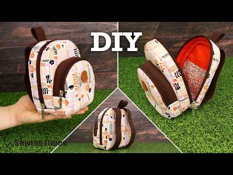 Mini Backpack DIY Zipper Pouch | Cute and Practical Bag You’ll Love