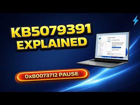 Windows 11 March 2026 Preview Update Explained: KB5079391 Features, Fixes, and the 0x80073712 Pause