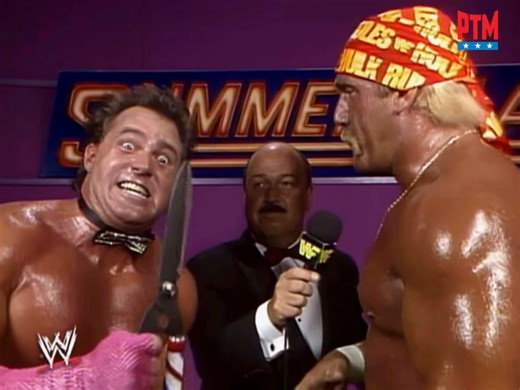 117K views · 3.2K reactions | Hulk Hogan and Brutus “The Barber” Beefcake plotting how to body slam evil, fix hairlines, and survive Zeus’ death stare—all before lunch. SummerSlam ’89 wasn’t ready for this much baby oil and bravado ✂️ | Pounding The Meat | Facebook