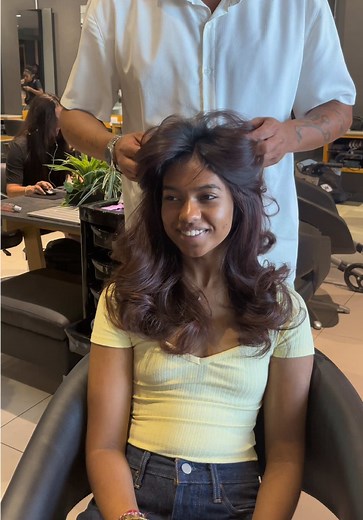 Butterfly Cut Transformation: Elegant Hair Makeover