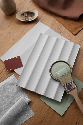 Surround by Laminex on Instagram: "Easy to install and ready to paint, the Surround by Laminex range of pre-primed MDF decorative wall panels seamlessly connect via a tongue and groove system. All you need to complete the look is to install and add your choice of paint colour. Love this mood? Stay tuned for our next post to see it in full application… . View our range of profiles via the link in our bio."