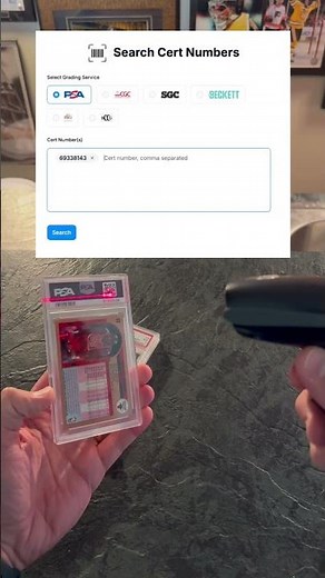 Selling graded cards is easy with Card Dealer Pro!