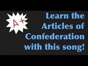 Articles of Confederation Song Teach Learn constitution history
