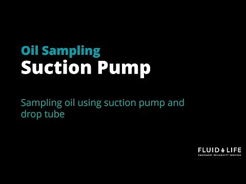 Oil Sampling Using a Sample Pump