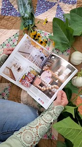 We are so excited to be featured in Autumn edition of Country Sampler Farmhouse Style magazine! | Happy Days Farm