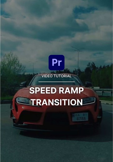 Car Speed Ramp Effect Tutorial in Premiere Pro