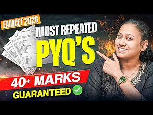 AP &TS EAMCET PYQs Strategy 2026 | How to Prepare Previous Year Questions | Score 40+ Marks Easily