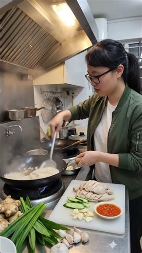 Making Authentic Hainanese Chicken Rice from Scratch