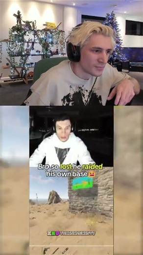 xQc reacts to Train raiding his own base