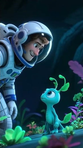 Astronaut🧑🏻‍🚀 | Part 02| The story of meeting | #aishorts #astronaut #shorts