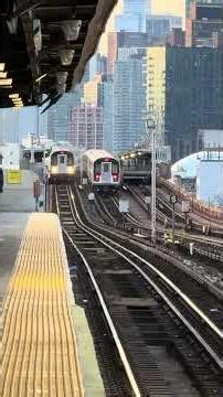 NewYork local train station