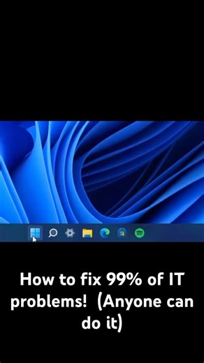 How to fix 99% of computer problems #helpdesk #computer