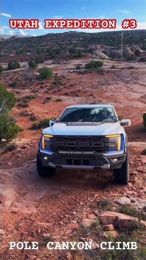 F-150 Raptors Rock Climbing! #fordraptor #moab #offroad #rockclimbing #expedition #utah #adventure