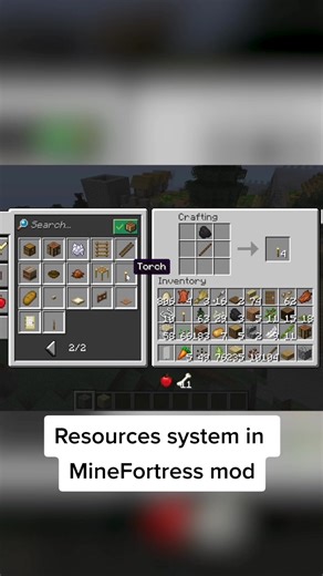 Mod link in my profile #mod #minecraft #minefortress