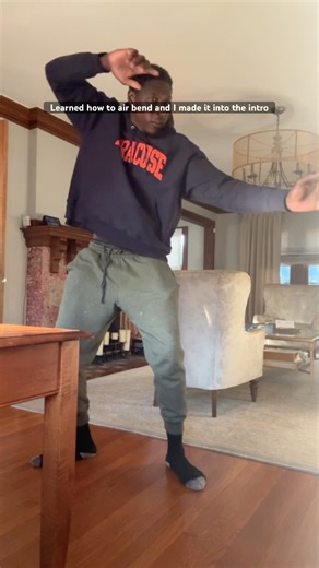 Learned how to air bend and I made it into the intro