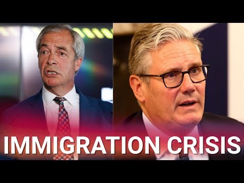 Nigel Farage unveils radical plan to tackle UK immigration crisis as Starmer desperately struggles