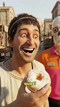 Dunkin' Donuts in Ancient Greece #trending #viralvideo #shorts