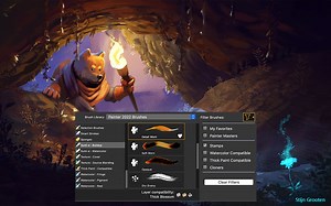 Watch Painter 2022&colon; How To Use The Brush Library on Amazon Live