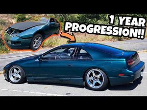 Rebuilding a Junked 300zx in 1 Year!