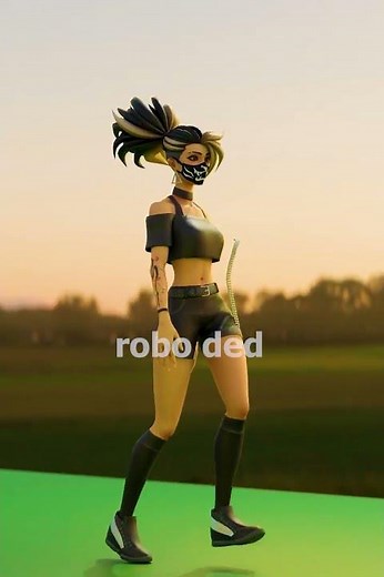 Анимация походки woman (blender)