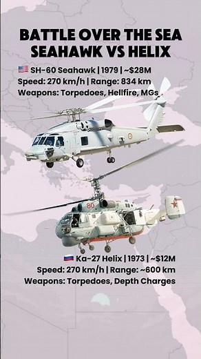 Seahawk vs Ka-27 – Naval Helicopter Showdown